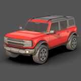 City Low Poly Car 1