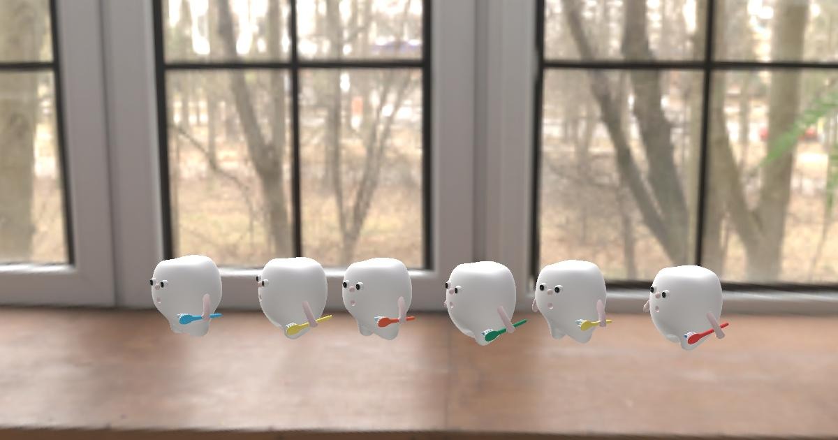 Unity Balance Balance Tooth Mr. Tooth | 3D Creatures | Unity Asset Store