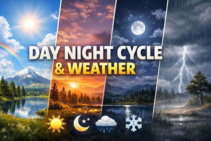 Day / Night Cycle + Weather System
