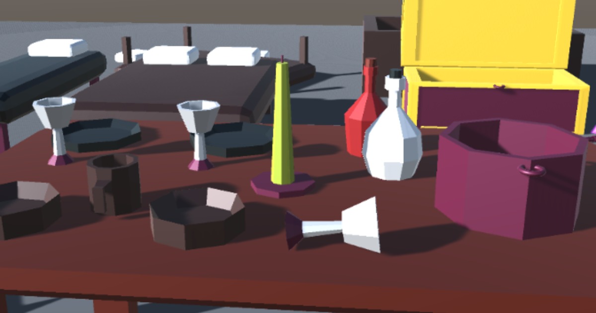 Unity Items Starter Low Poly Items Pack | 3D 工具 | Unity Asset Store
