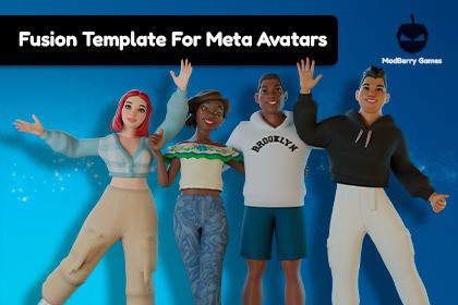 VR Multiplayer Fusion Template For Meta Avatars