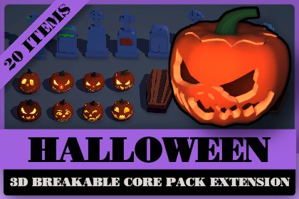 Halloween for 3D Breakables Core Pack