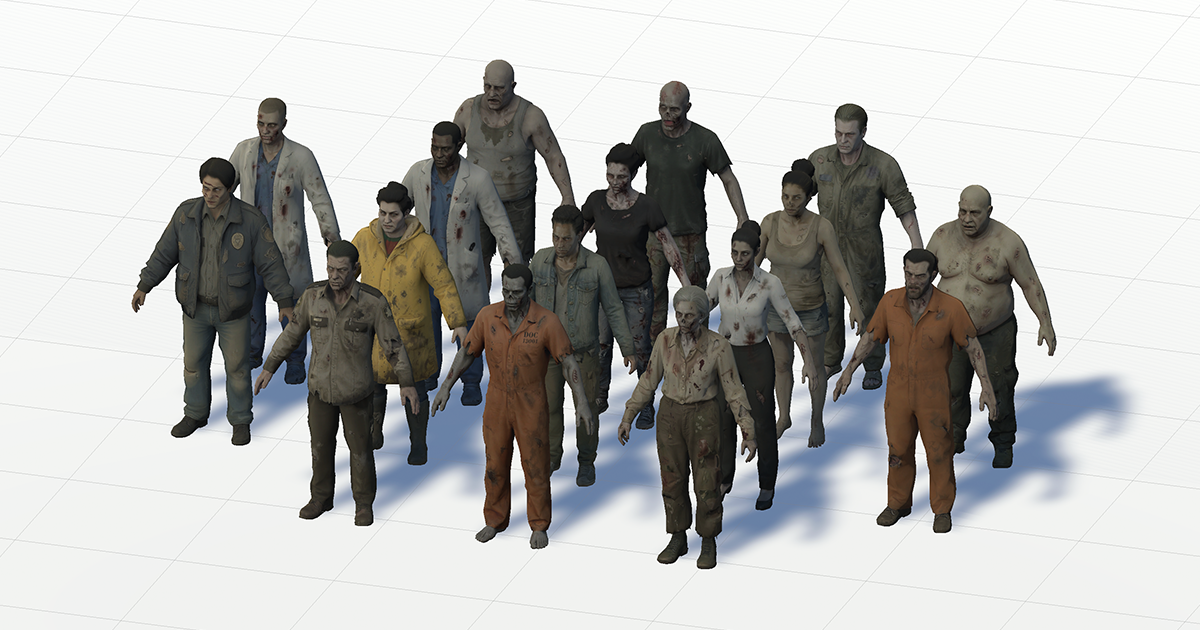 Zombie pack - horror pack