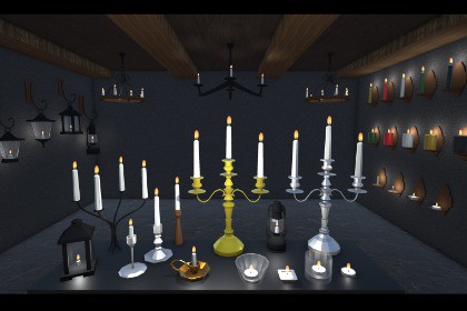 Animated Candles & Lanterns