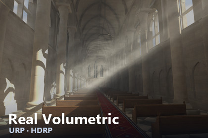 Real Volumetric — Volumetric Fog & Lighting, Fog Volumes, God Rays (URP, HDRP)