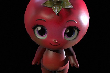 Chibi Fruit Blueberry
