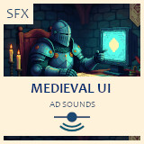 Medieval User Interface - Sound Effects