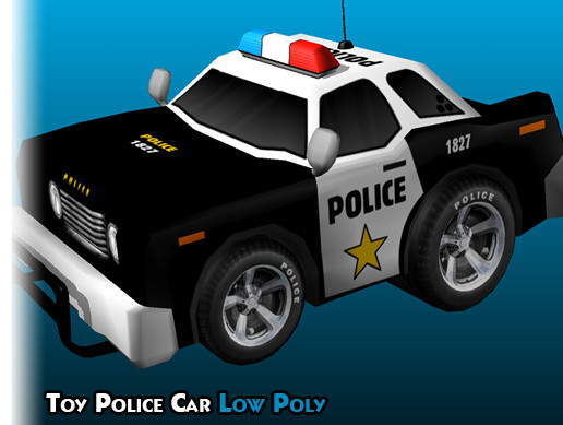 Unity Police Car Toy Police Car | 3D 지상 | Unity Asset Store