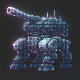 2D & Pixel Hologram VFX Shader