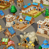 Toon RTS Environment Humans