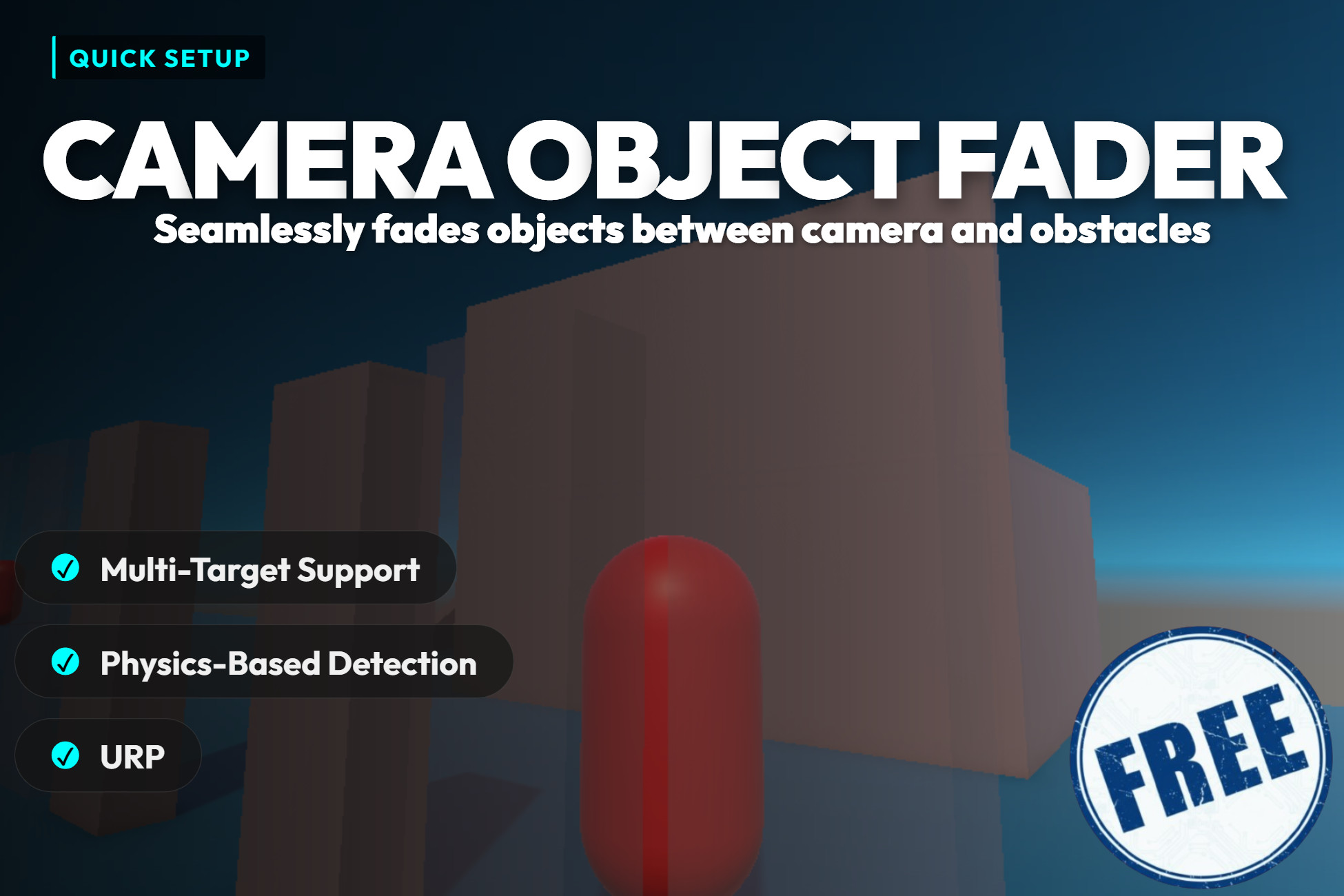 Helix Camera Object Camera Object Fader | Camera | Unity Asset Store