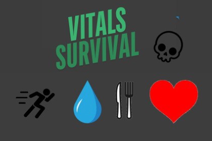 Vitals-Survival Thirst,Hunger,health,stamina and Damage System