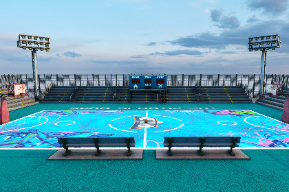 Modular Tennis Soccer Basketball Sport Court