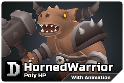 Poly HP - HornedWarrior
