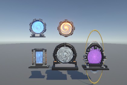Stylized Portal VFX Pack