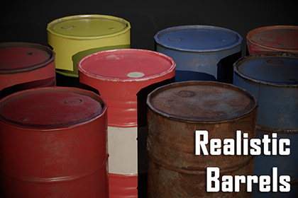 Realistic Barrels Pack