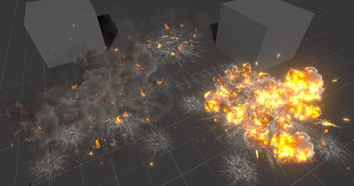 Realistic gunslinger effects | Fire & Explosions | Unity Asset Store