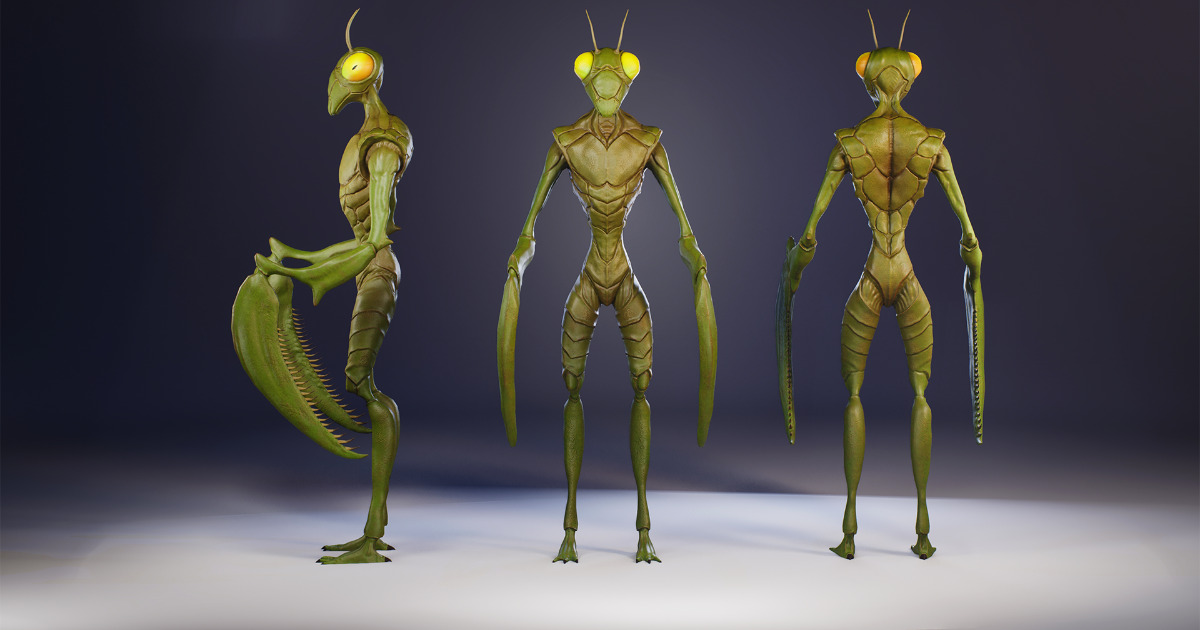 Com3d2 Insect Insect_creature | 3D Creatures | Unity Asset Store