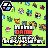 2D Minimal - Enemy Monster1