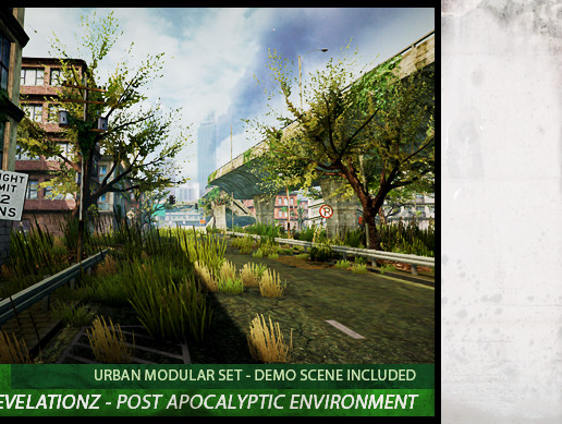 Apocalyptic Environment Unity RevelationZ - Post Apocalyptic Environment Set | 3D Urban | Unity Asset ...