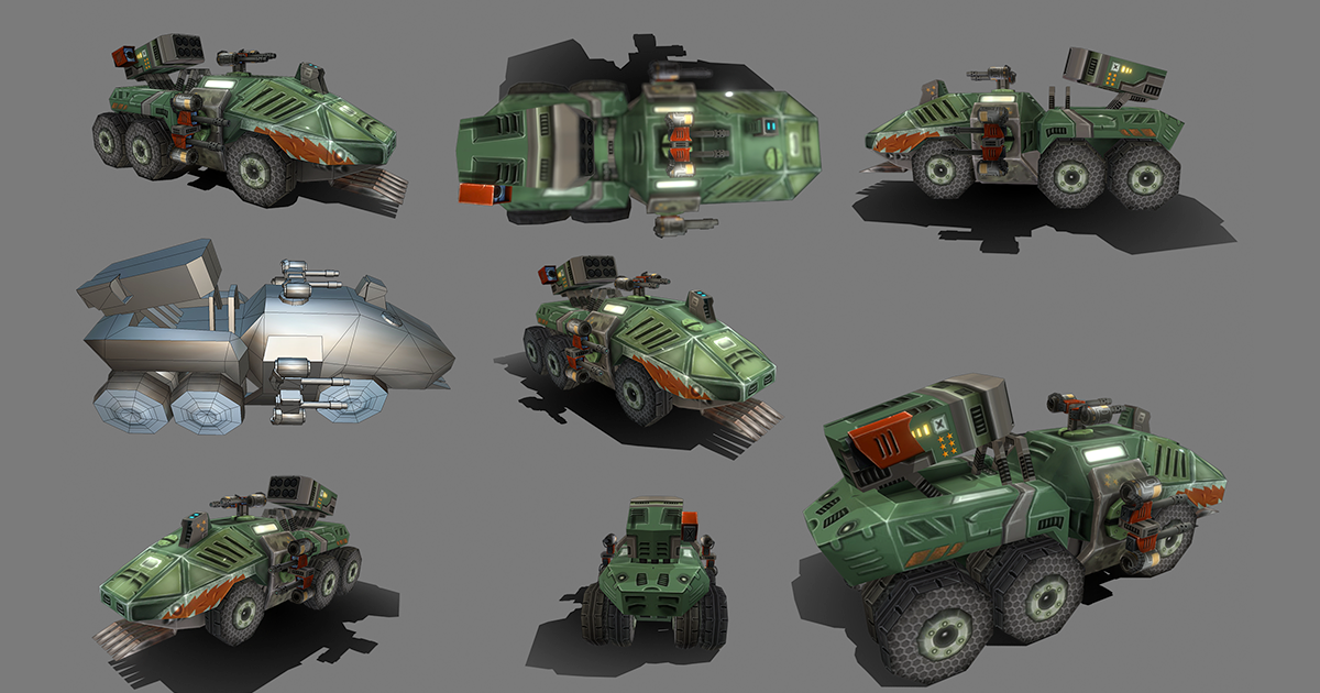 V5 Tank Boss GB | 3D Land | Unity Asset Store