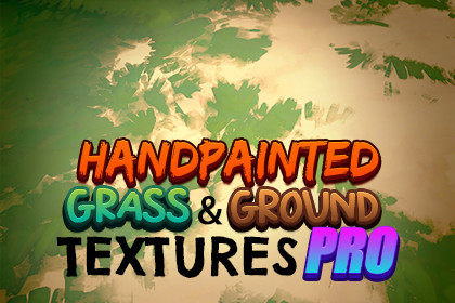 Handpainted Grass & Ground Textures — Pro Pack | Terrain Tool | URP HDRP