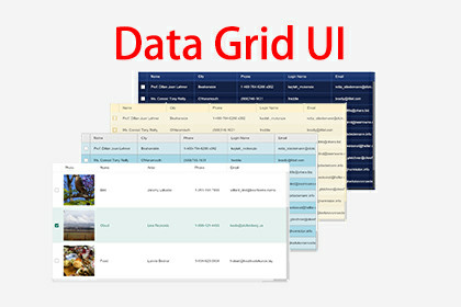 Data Grid UI By maything