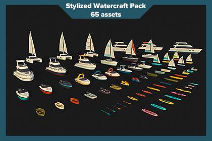Stylized Watercraft_Pack 2