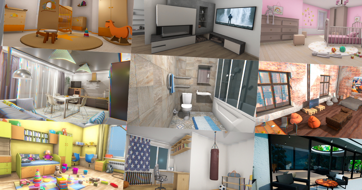 Apartments - Big Pack | 3D Environments | Unity Asset Store