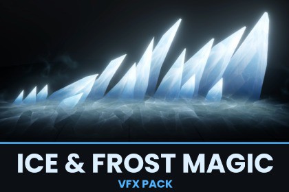 Ice & Frost Magic VFX Pack