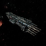 Sci-Fi Heavy Industrial Starship