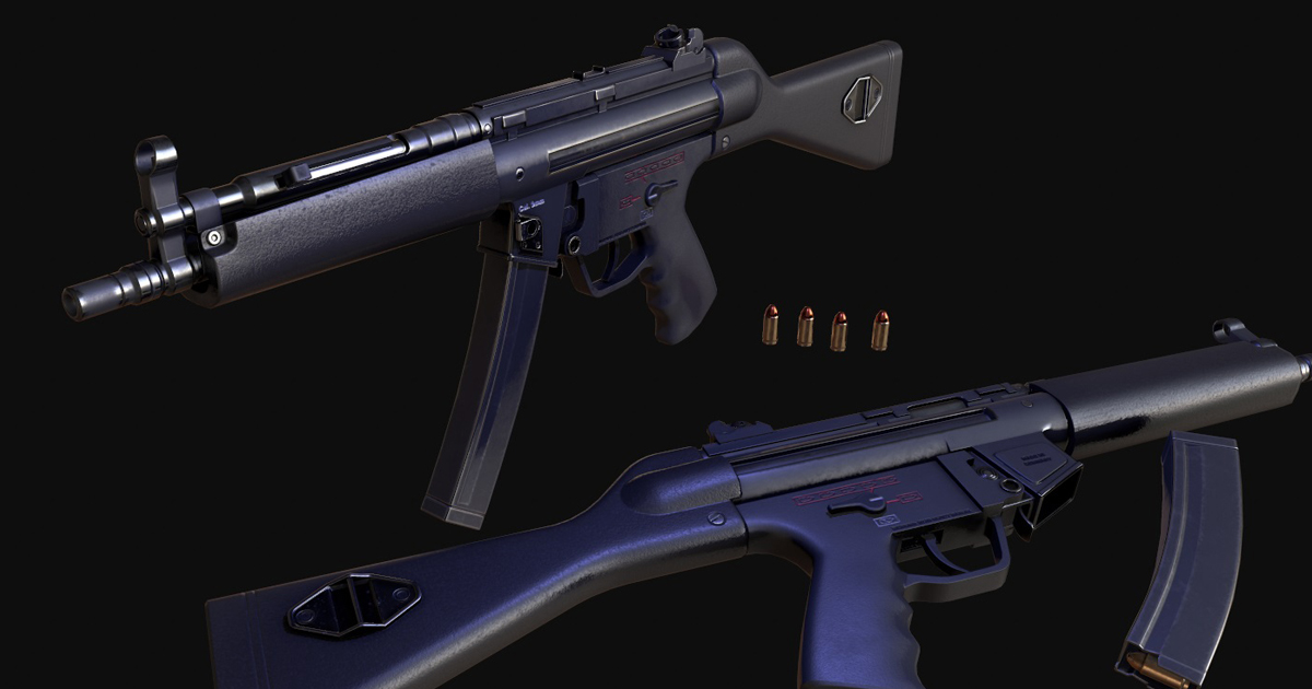 MP5 FPS - Modern Weapons | 3D Weapons | Unity Asset Store