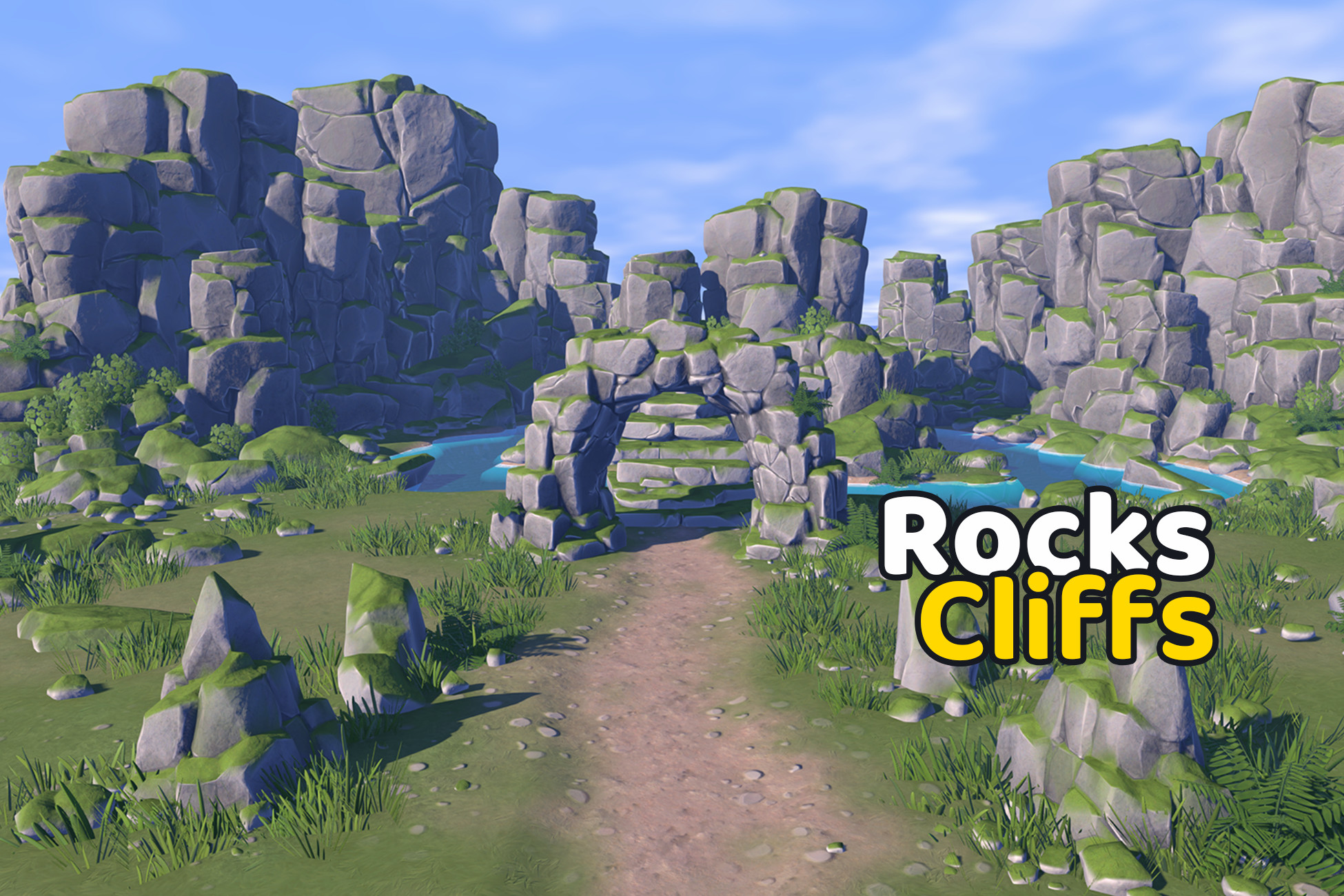 Stylized Nature - Rocks & Cliffs Pack