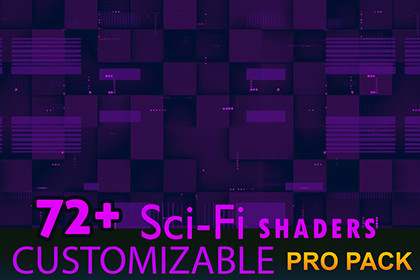 Sci-Fi Cyber BG Shade'r PRO
