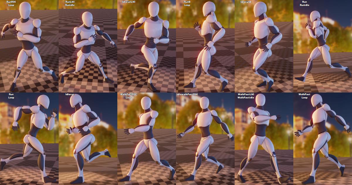 Movement Animation Pack | 3D Animations | Unity Asset Store