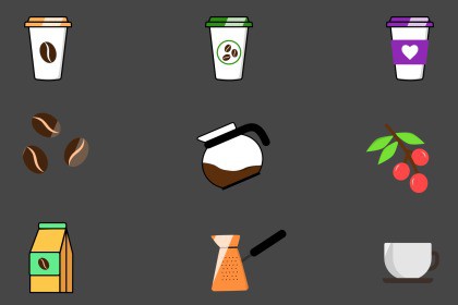 Coffee Icons And Brew Elements (09.04.25)