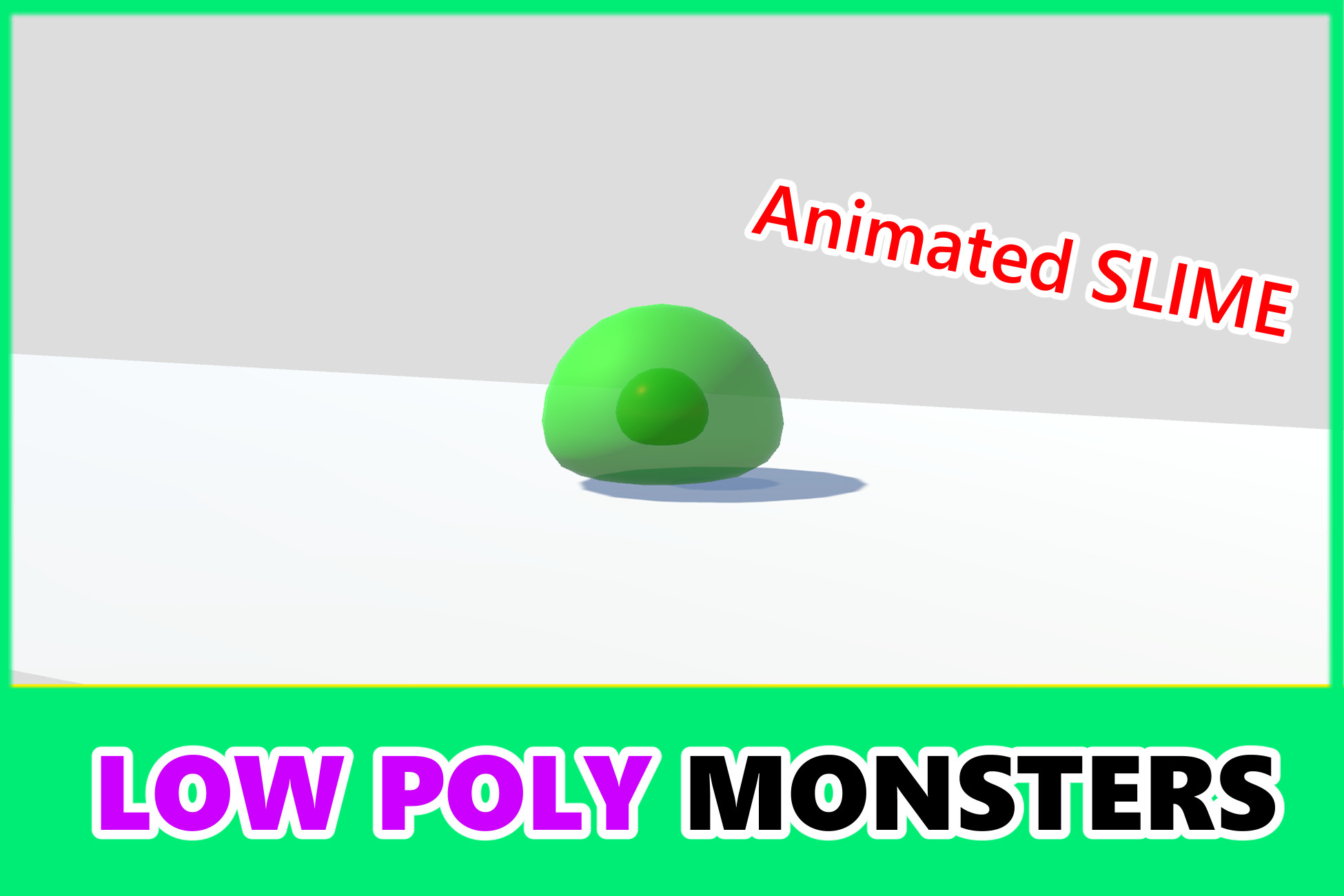 Slime - Low Poly | 3D Creatures | Unity Asset Store