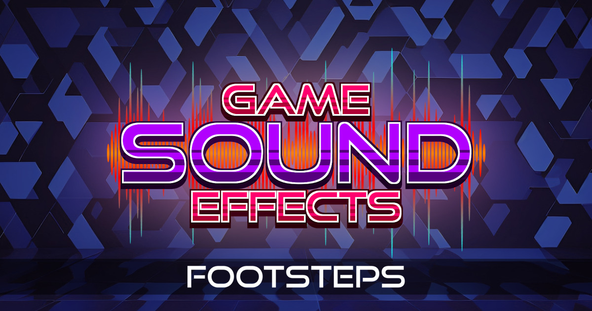 Footsteps Sound Effects - Game Sounds Asset Pack | Audio Sound FX ...