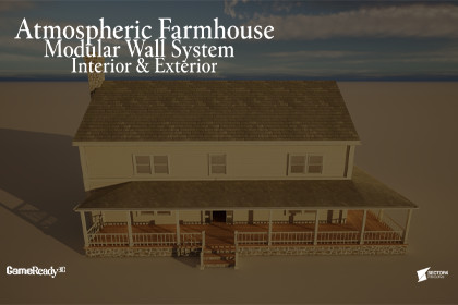 Atmospheric Farmhouse Modular Wall System – Interior & Exterior
