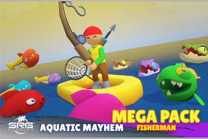 Aquatic Mayhem - Fisherman Complete Asset Mega Pack