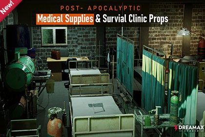Post-Apocalyptic Medical Supplies & Survival Clinic Pack Vol. 2