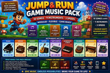 Jump And Run - Game Music Pack