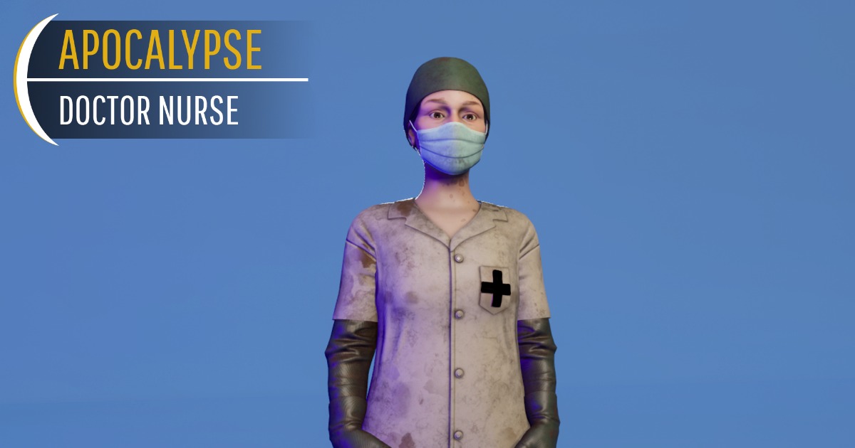 Female Nurse Doctor | 角色 | Unity Asset Store