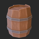Stylized Barrels - Stylized Asset Pack by Ake