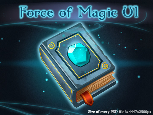 Magic Power Unity Force of Magic UI | 2D Icons | Unity Asset Store
