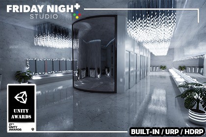 Futuristic Restroom – Sci-Fi Interior