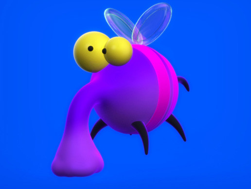 Alien Cartoon Bug 3D Characters Unity Asset Store