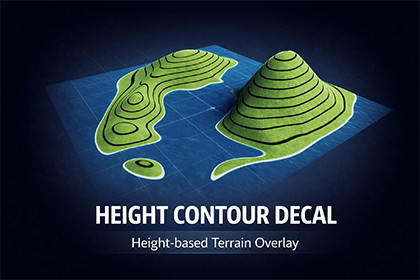 Height Contour Decal