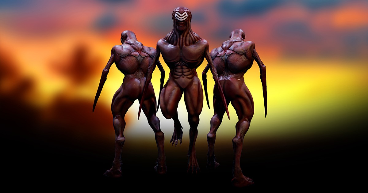 Mutant 02 GHS | 3D Creatures | Unity Asset Store
