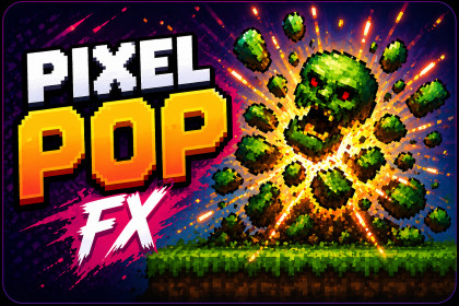 PixelPop FX — Juicy 2D Sprite Destruction